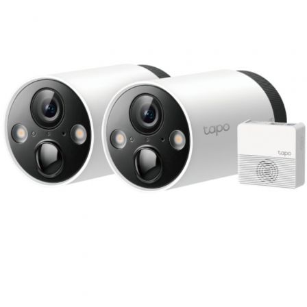 TP-Link Tapo C420S2 Kit de 2 Cámaras de Vigilancia 2K QHD TP-Link Tapo C420S2 Kit de 2 Cámaras de Vigilancia 2K QHD